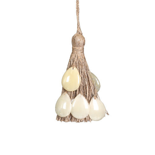 Stone Jute Tassel for Decoration Use