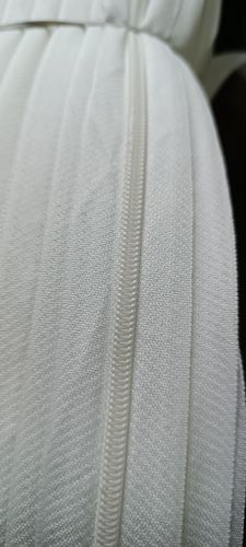 Ptfe White Zipper Roll For Garments