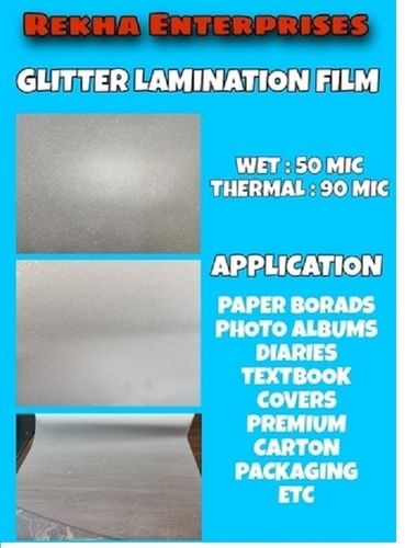 Glitter Lamination Film for Photo Albums and Text Book Covers