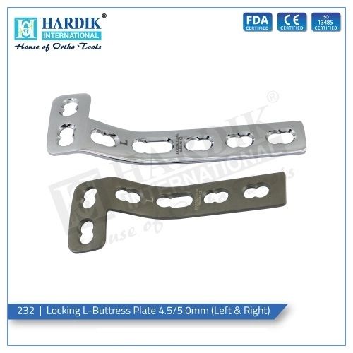 Left Right Orthopedic Locking L-Buttress Plate