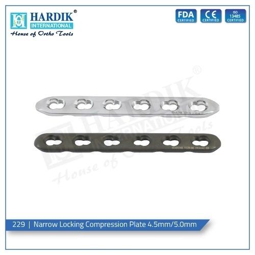 Narrow Locking Compression Plate 4.5Mm 5.0Mm Frequency Range (Hz): 50-60 Hertz (Hz)