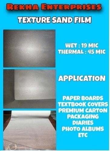 Texture Sand Lamination film For Packaging and Photography Use