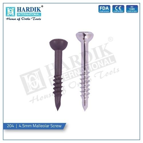 4.5mm Straight Malleolar Screw For Implantation