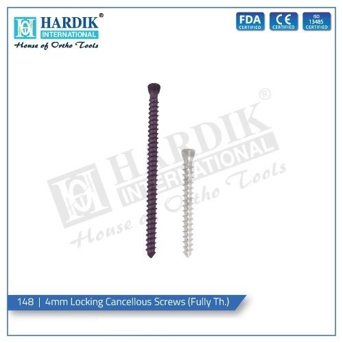 4mm Fully Thread Locking Cancellous Screws 