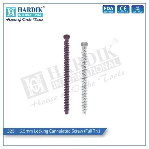 6.5mm Locking Cannulated Cancellous Screw Full Thread