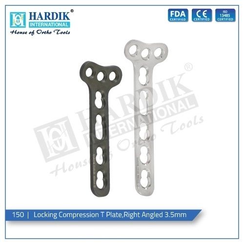 Locking Compression Right Angled T Plate 3.5mm