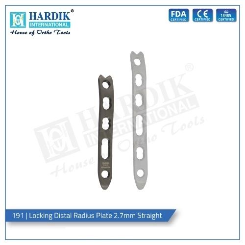 Locking Distal Radius Plate 2.7mm Straight