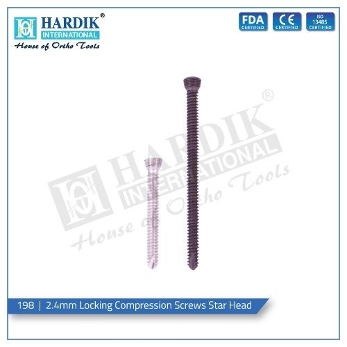 2.4mm Locking Compression Star Head Bone Screws