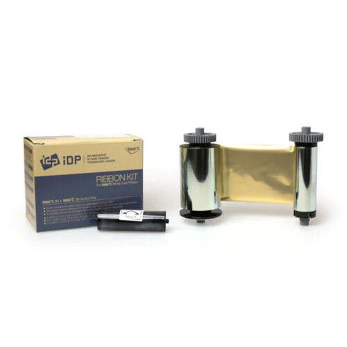 Golden Metallic Ribbon K-1200 For Idp Solid Pvc Card Printer