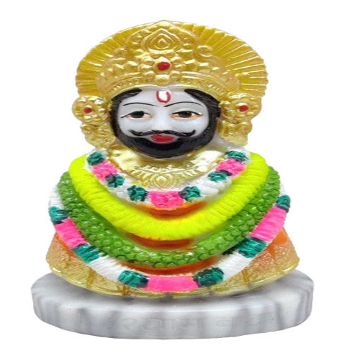 Resin Khatu Shyam Marble Dust God Idols For Home Temple