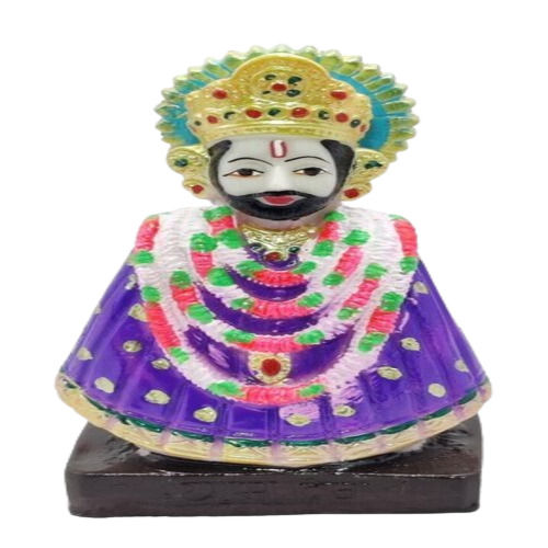 Resin Table Top Khatu Shyam Hindu God Idol For Temple