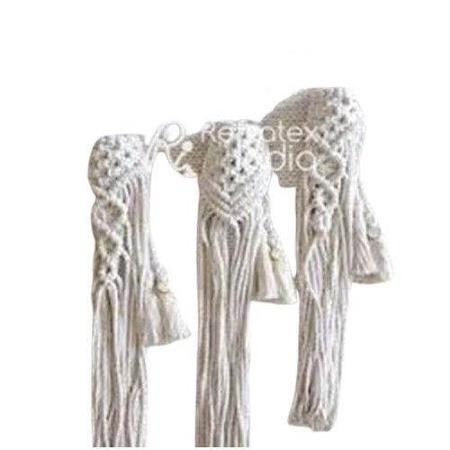 Natural Mcnr106 Macrame Napkin Ring