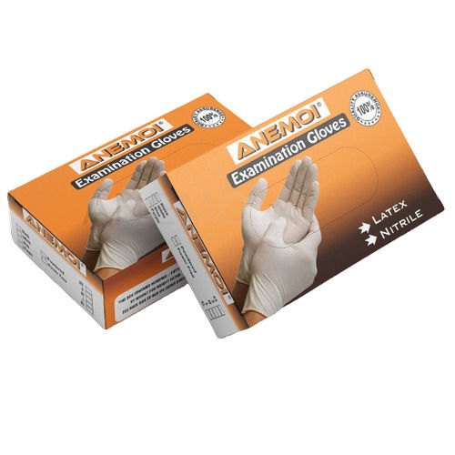 Anemoi Disposable Latex Gloves White Multipurpose 50 Pc / 25 Pairs