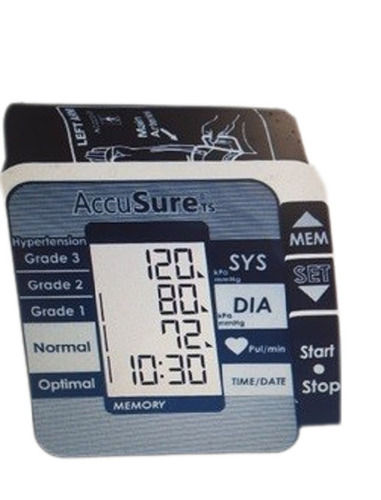 99.9% Accuracy High Efficiency Battery Operated Digital Blood Pressure Monitor 