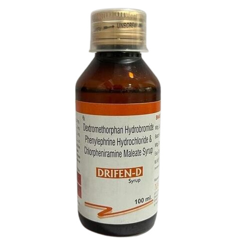 Drifen-d Dextromethorphan Chlorpheniramine Maleate And Phenylephrine Hcl Syrup