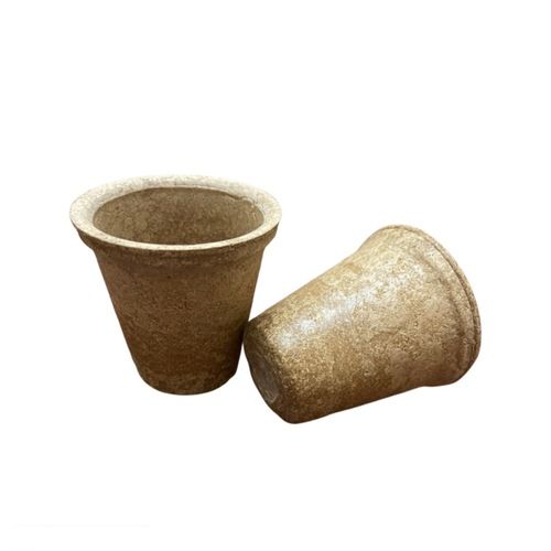 Brown Ecokadai Biodegradable Rice Bran Cups