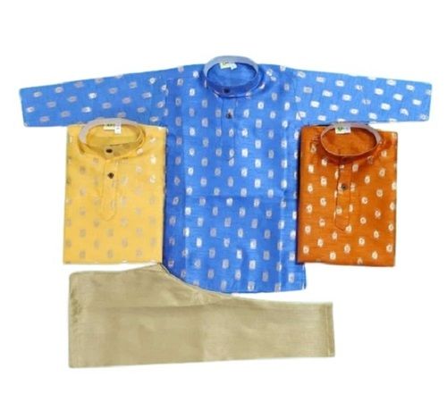 Kids Festive Wear Full Sleeves Kurta Pajama Set Age Group: 1 To 10