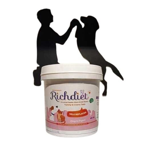 White Newborn Animal Food Richdiet Milk Replacer