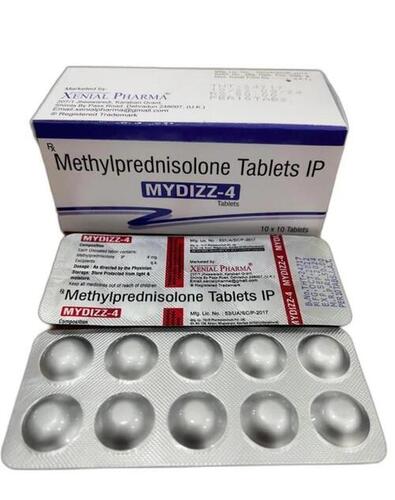  मायडिज़-4 मिथाइलप्रेडनिसोलोन टैबलेट्स
