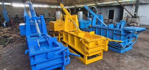 Natural Color Scrap Baling Press