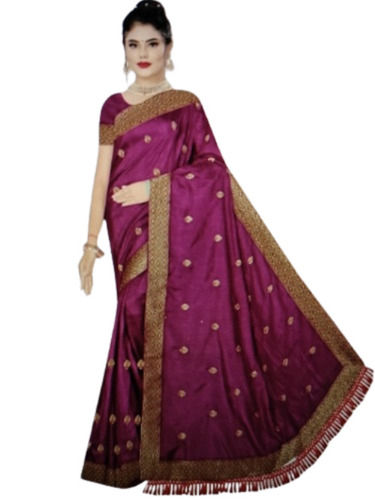 Stylish And Designer Printed Pattern Silk Sarees 