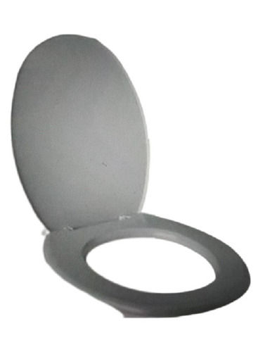 Oval Shape Glossy Finish Creak Resistant One Piece Plastic Toilet Seat Cover