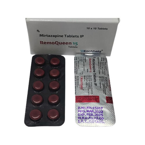  Remoqueen Mirta-zapine 15 mg, 10x10 ब्लिस्टर पैक 