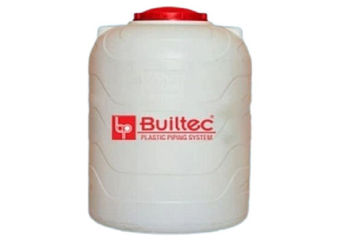 500 Liter Storage Capacity Matte Finish Plastic Cylindrical Water Storage Tank