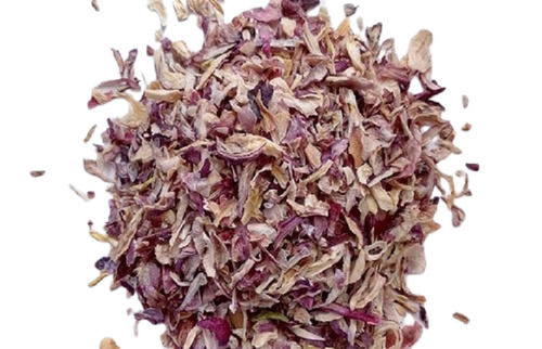 White And Blue 99% Pure A Grade Common Cultivated Dehydrated Red Onion Flakes