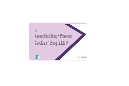 एमोक्सिसिलिन 500 मिलीग्राम और पोटेशियम क्लैवुलनेट 125 मिलीग्राम टैबलेट