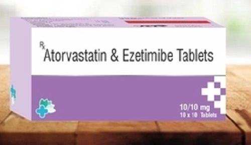 Atorvastatin And Ezetimibe Tablet 10mg