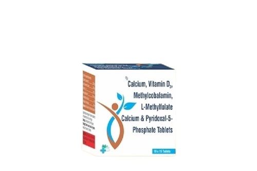 Calcium Vitamin D3 Methylcobalamin L-Methylfolate Calcium and Pyridoxal-5- Phosphate Tablets