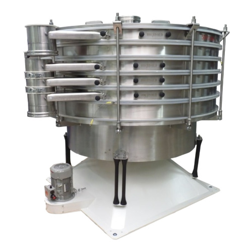 Circular Stainless Steel Tumbler Screening Machine - Operating Type: Automatic
