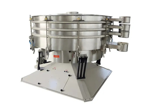 Circular Stainless Steel Tumbler Screening Machine For Screening - Operating Type: Automatic