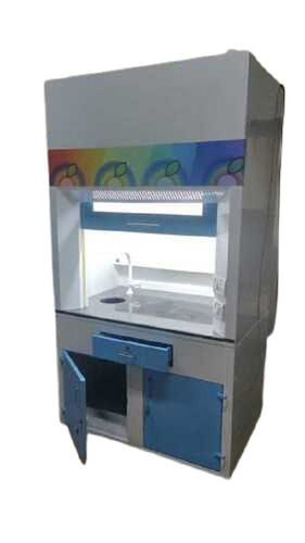 White Lightweight Rectangular High Efficiency Electrical Chemical Fume Hood For Laboratory