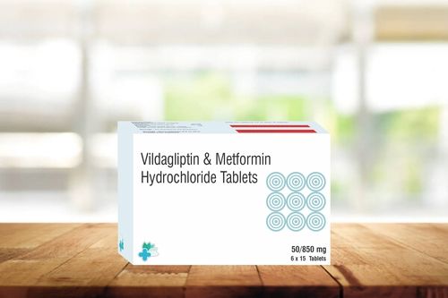 Vildagliptin 50Mg & Metformin Hydrochloride 850Mg  Application: Industrial