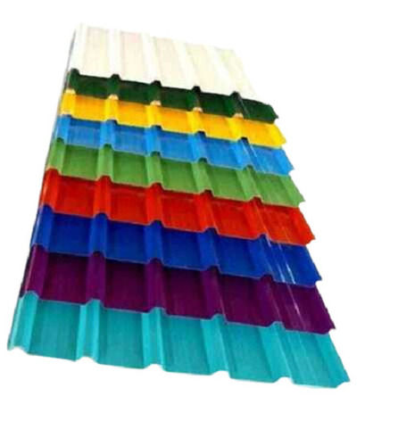 Weather And Water Resistant Color Coated Corrugated Roofing Sheets For Industrial