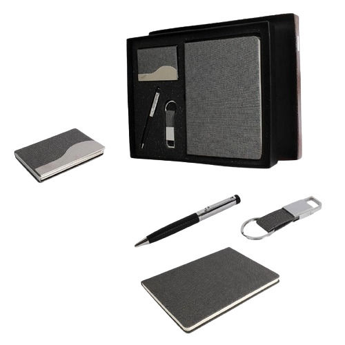Lightweight Ds-302 4-In-One Leather Corporate Gifts For Staff And Employees