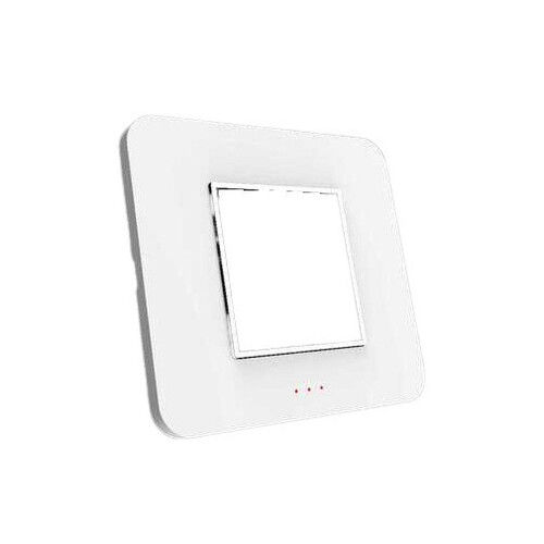 Nova Silver Line with LED 2M Modular Switch Plate