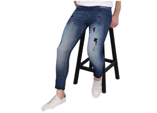 Comfortable And Straight Mens Denim Jeans