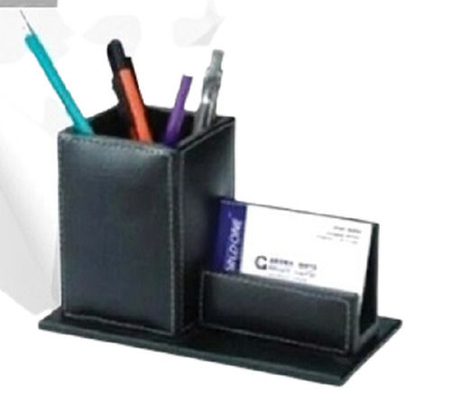 leather pen holder