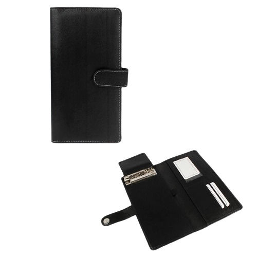 Ds-338 Solid Leatherite Loop Cheque Book Cover Corporate Gifts