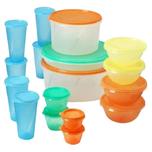 Large Storage Capacity Lightweight Heat Resistant Solid Plastic Food Containers By SANJIT ENTERPRISE