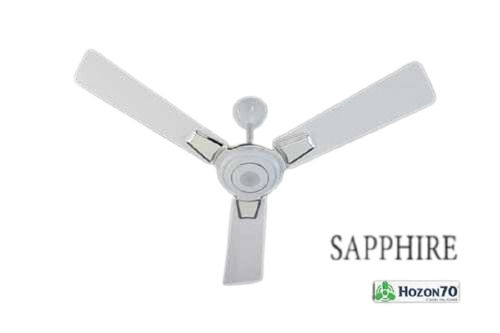 1200Mm Ceiling Fans - White Hozon70 Sapphire Blade Diameter: 1 Millimeter (Mm)