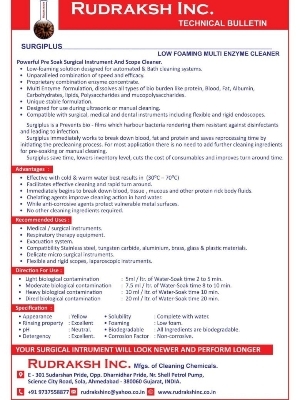 Rapid Multi Enzyme Cleaner