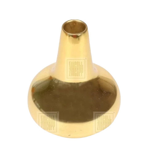 Polishing Table Top Golden Decorative Candle Holder