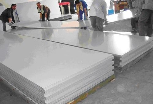 Silver Rectangular Aluminium Composite Sheet