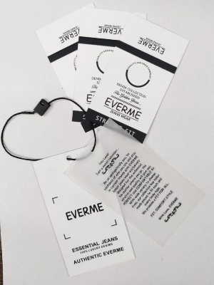Eco-Friendly Printed Cardboard Hanging Tags - Rectangular and Square Shapes | Lightweight, Good Quality, Custom Design Printing