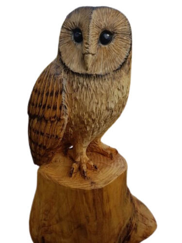 Ruggedly Constructed And Heavy Duty Wood Owl Wifi: 1