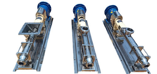 Off- White Hygienic Screw Pumps (Food Grade Screw Pump)